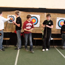 Vacances "studieuses" pour les jeunes archers de la FCM...