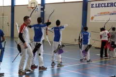 Saison 2013-2014 - Concours par équipe jeune en salle à Cholet - 19 janvier 2014